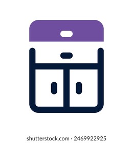 drawer icon. vector dual tone icon for your website, mobile, presentation, and logo design.