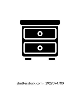 Drawer icon in vector. Logotype