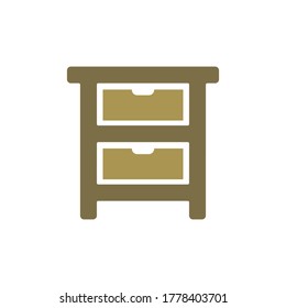 Drawer Illustration vector simple design