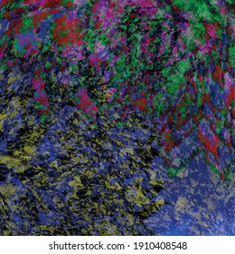 Drawing, abstract background illustration, multicolor
