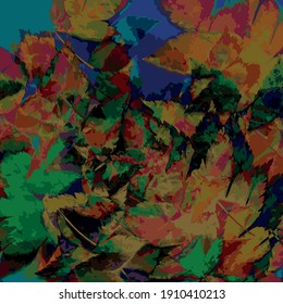 Drawing, abstract background illustration, multicolor