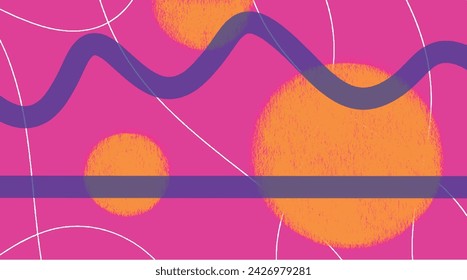 Drawing Abstract Background texture .Colorful Vector Set