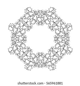 Drawing of abstract pattern