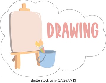 Drawing Allday stickers. Digital stickers