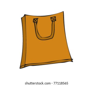 Drawing of a bag