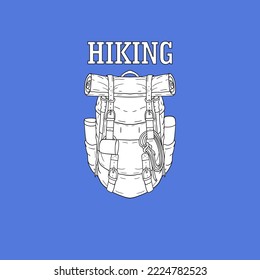 drawing bag for mountain climbing