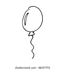 Drawing Of A Balloon