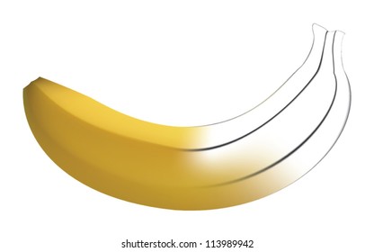 Drawing banana