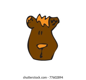 Drawing of a bear