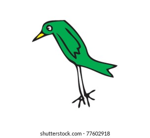 Drawing of a bird