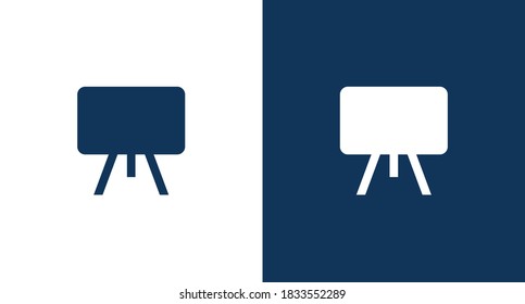 Drawing board icon for web and mobile
