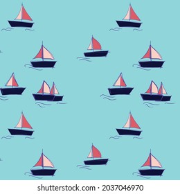 drawing boat sketch pattern design