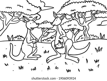 Drawing book for children, drawing book, coloring book, coloring page, Animal series of coloring book,