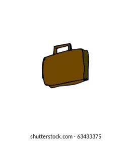 drawing of a briefcase