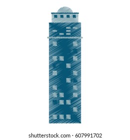 drawing building architecture modern
