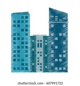 drawing building architecture modern