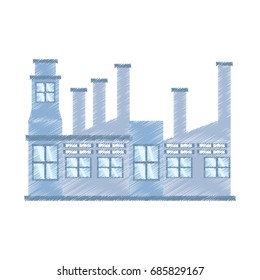 drawing building factory structure