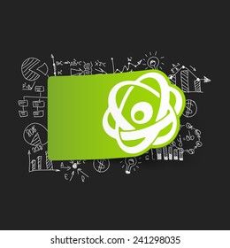 Drawing business formulas: atom