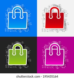 Drawing business formulas: bag