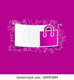 Drawing business formulas: bag