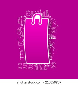 Drawing business formulas: bag