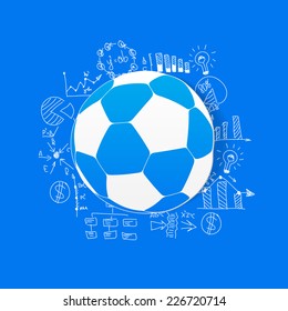 Drawing business formulas: ball