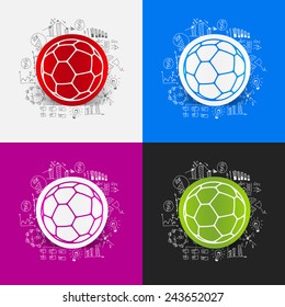 Drawing business formulas: ball