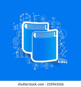 Drawing business formulas: book