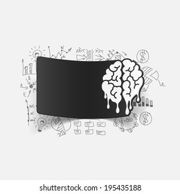 Drawing business formulas: brain