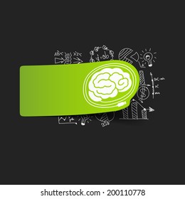 Drawing business formulas: brain