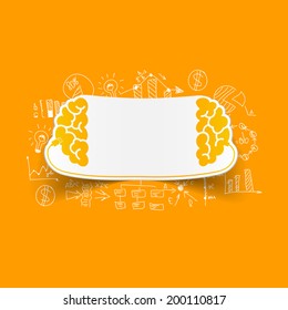 Drawing business formulas: brain