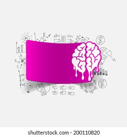 Drawing business formulas: brain