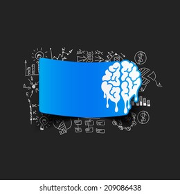 Drawing business formulas: brain
