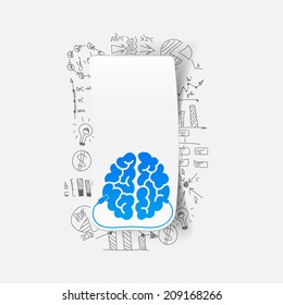 Drawing business formulas: brain