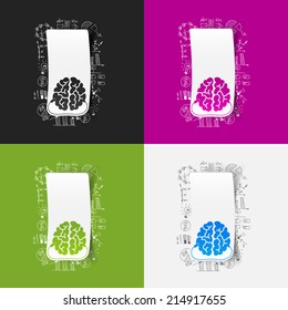 Drawing business formulas: brain