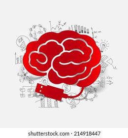 Drawing business formulas: brain