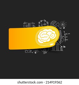 Drawing business formulas: brain