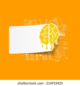 Drawing business formulas: brain