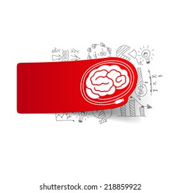 Drawing business formulas: brain