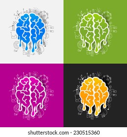 Drawing business formulas: brain
