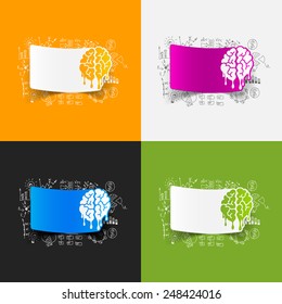 Drawing business formulas: brain
