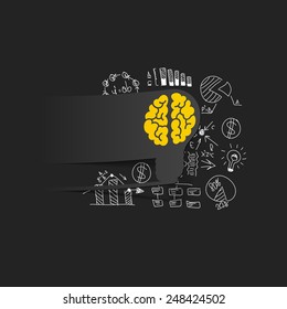 Drawing business formulas: brain