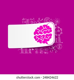 Drawing business formulas: brain