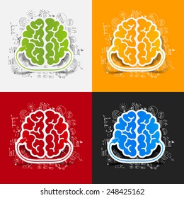 Drawing business formulas: brain