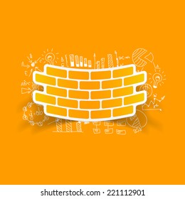 Drawing business formulas: brick