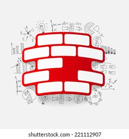 Drawing business formulas: brick