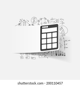 Drawing business formulas: calculator