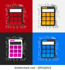 Drawing business formulas: calculator