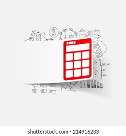 Drawing business formulas: calculator