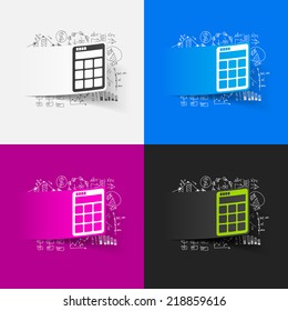 Drawing business formulas: calculator